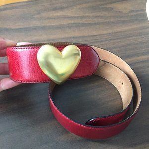 Moschino leather belt